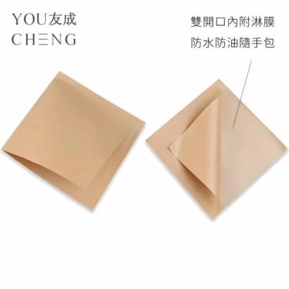 L型防油紙袋，20*20cm，大尺寸防油紙袋.jpg